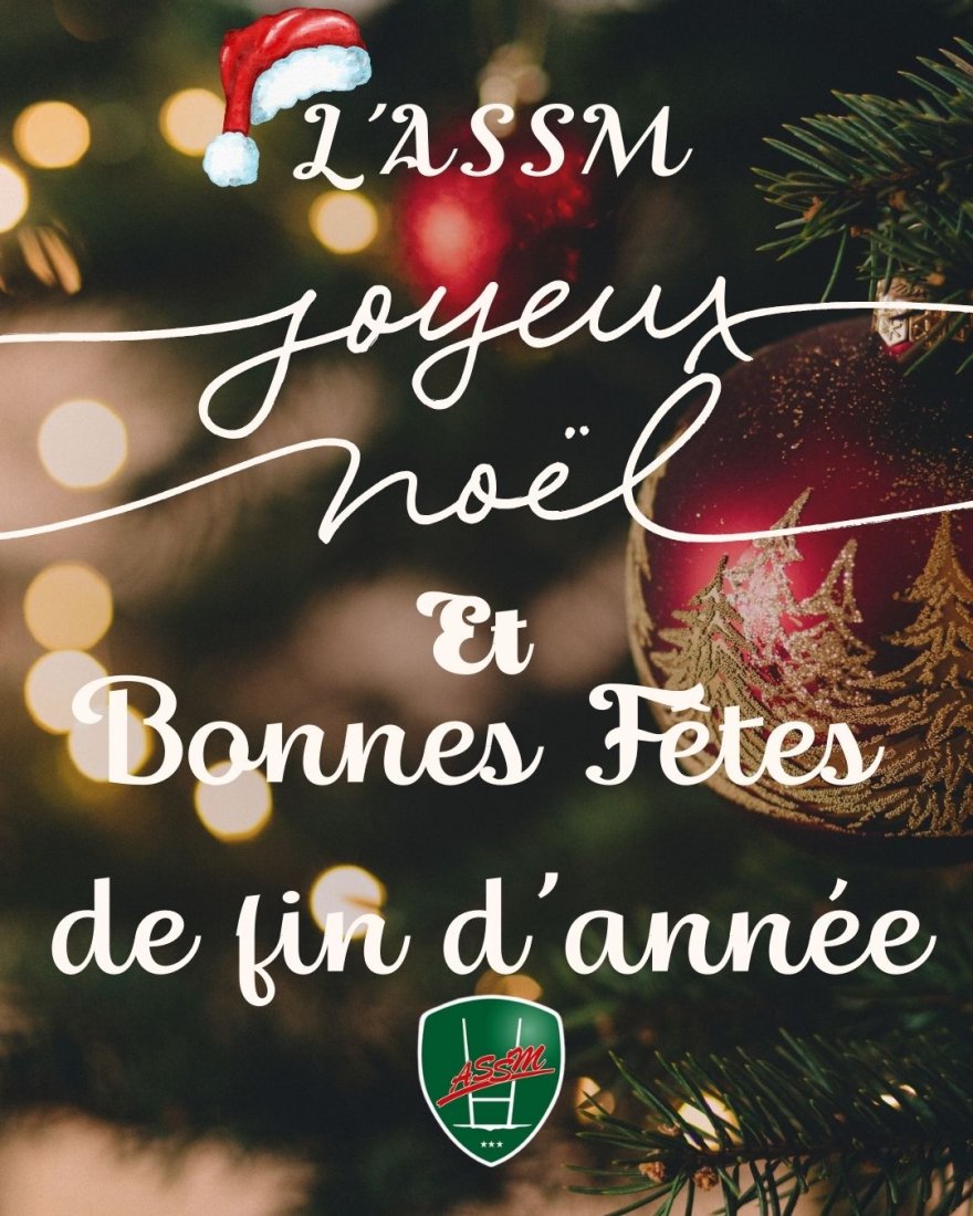 Fêtes de fin d'année ASSM club de rugby