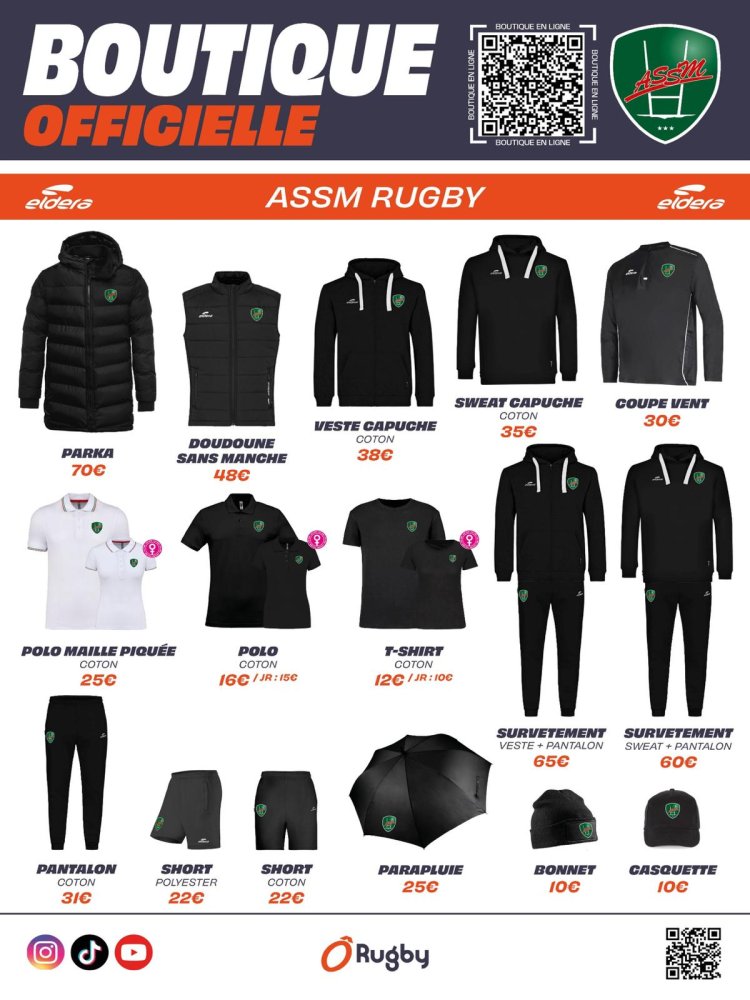 Lien boutique ASSM❤️💚